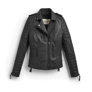 Like new Boda Skins Leather Jacket 6 tall